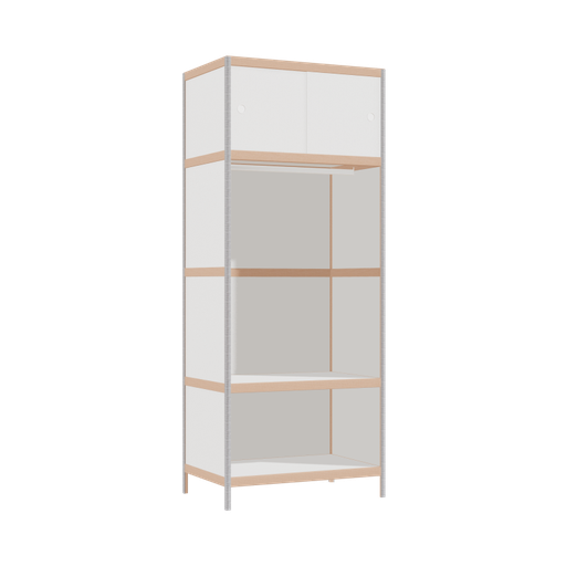 [400529598] Wardrobe (198x80x52 cm)