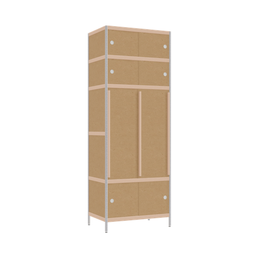 [400519669] Wardrobe (220x80x52 cm)