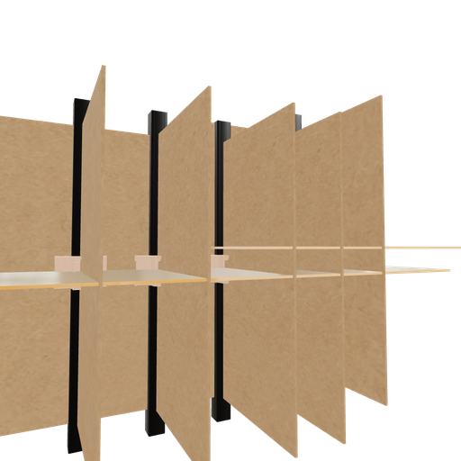 [f164120] Furniture (122x532x42 cm)