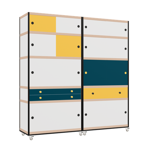 [f164125] Meubles (211x200x52 cm)