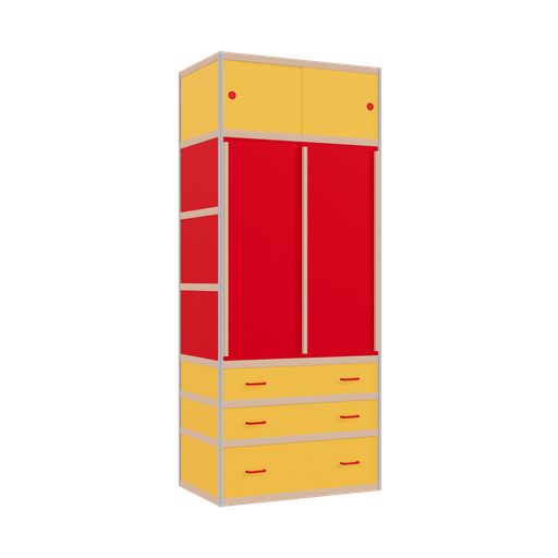 [400529681] Kleerkast (241x100x62 cm)