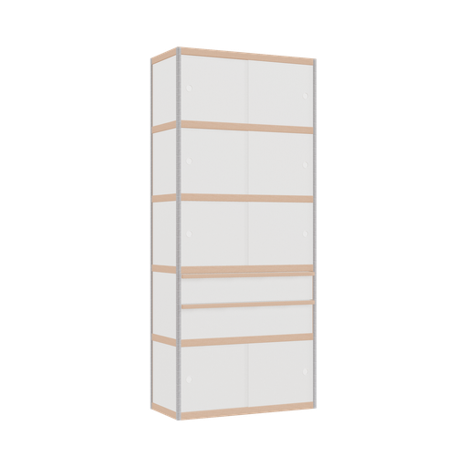 [400529683] Armoire (209x90x42 cm)