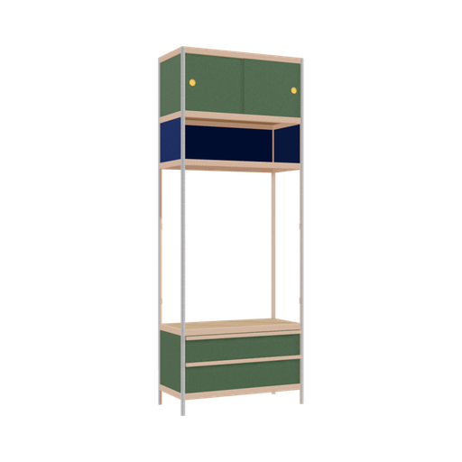 [400529704] Armoire (236.5x90x42 cm)
