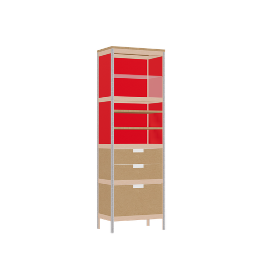 [400524985] Étagère (159.8x52x32 cm)