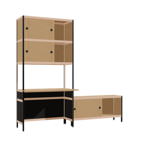 [f164153] Furniture (206.5x220x63.6 cm)