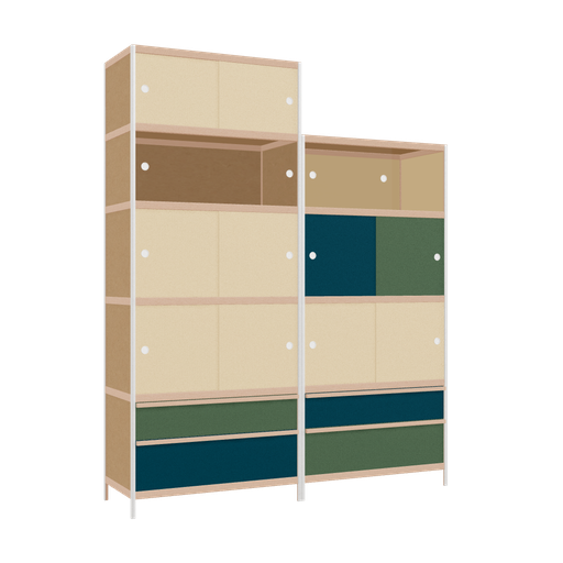 [f164164] Furniture (249x200x52 cm)