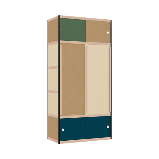 [400529827] Kleerkast (209x100x52 cm)