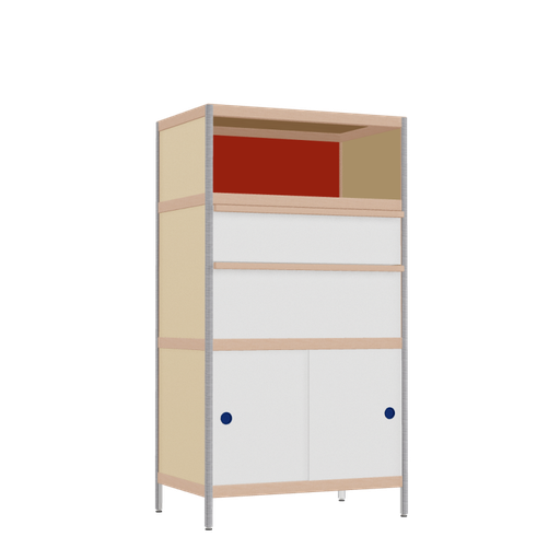 [400508300] Cabinet (148x80x52 cm)