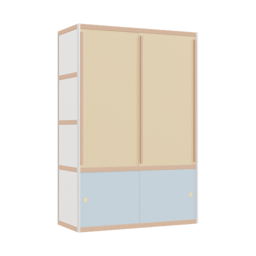 [400529866] Kleerkast (178x120x52 cm)