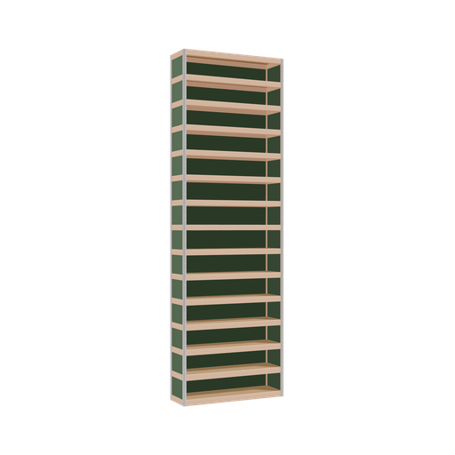 [400529880] Étagère (249x80x25 cm)