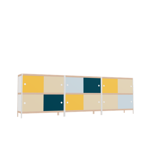 [f164202] Meubels (96x300x42 cm)