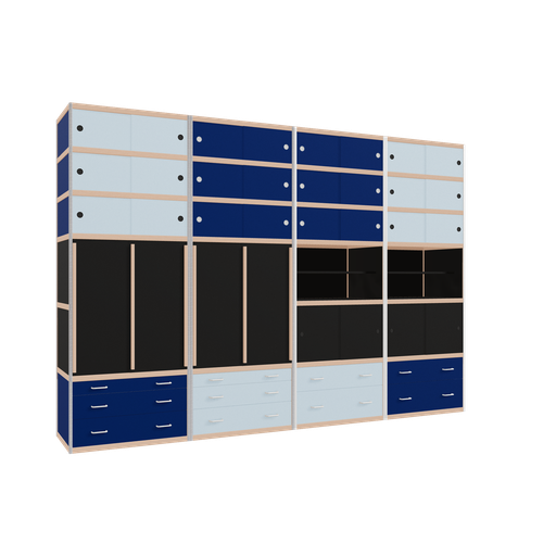 [f164208] Furniture (250x360x62 cm)