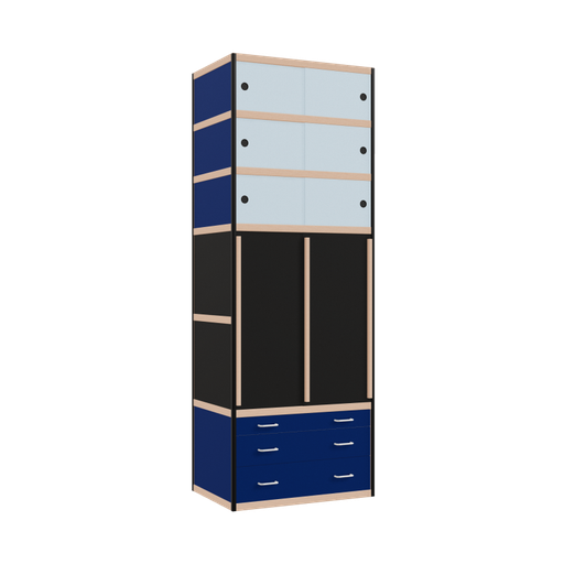 [400529905] Wardrobe (250x90x62 cm)