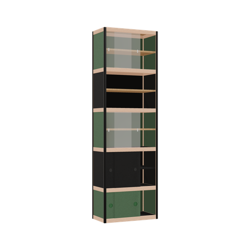 [400529933] Vitrine (199x62x32 cm)