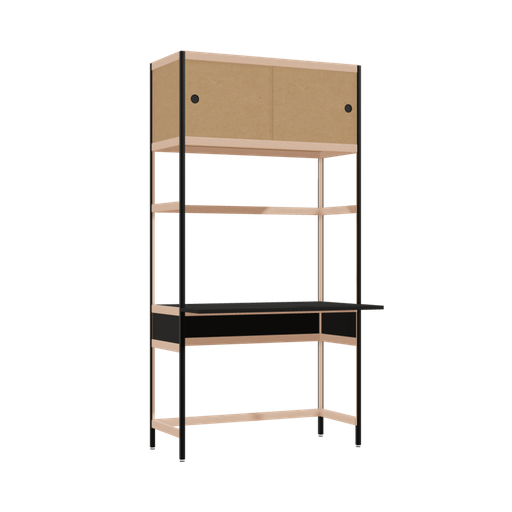 [400529961] Bureau débordant (196.5x100x63.6 cm)