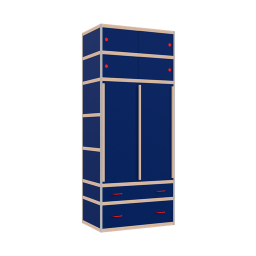 [400529992] Kleerkast (241x100x62 cm)