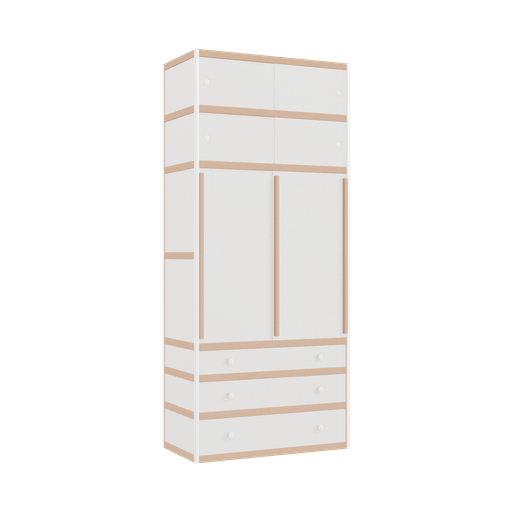 [400530044] Kleerkast (230.5x100x52 cm)