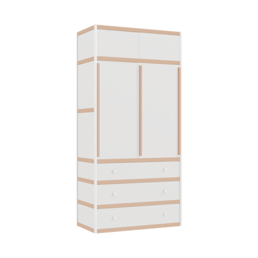 [400530048] Kleerkast (206x100x52 cm)