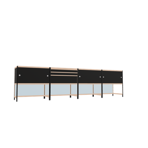 [f164255] Meubels (105x400x62 cm)