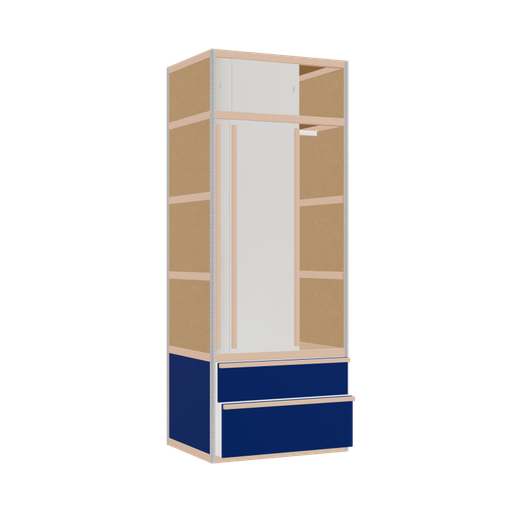 [400530082] Wardrobe (209x80x62 cm)