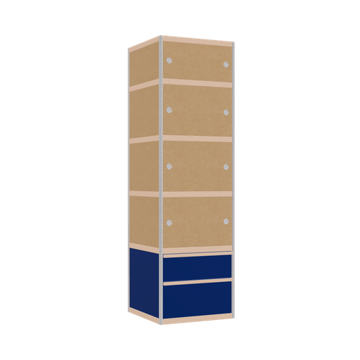 [400530086] Armoire (209x62x62 cm)