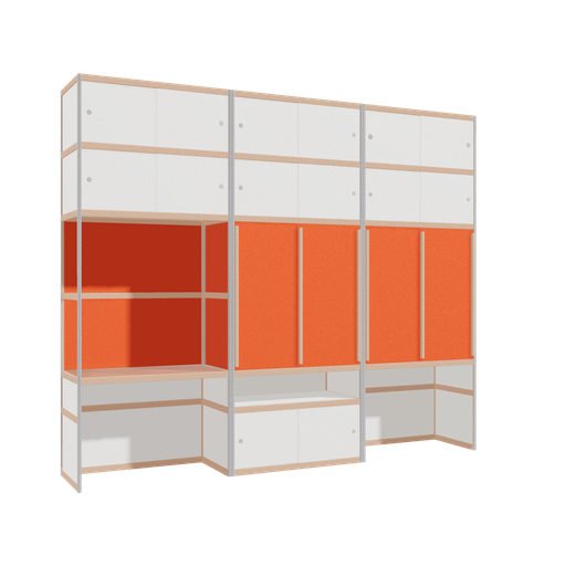 [f164277] Furniture (253x300x52 cm)