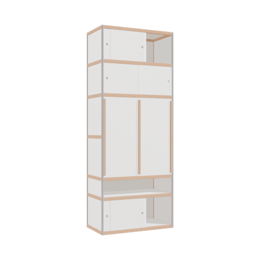 [400530125] Penderie (253x100x52 cm)