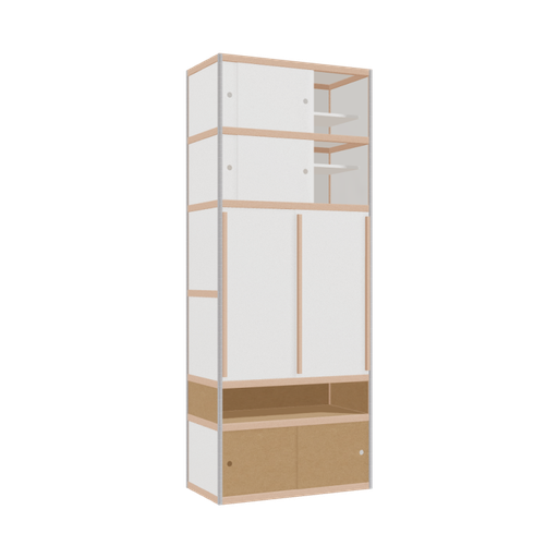[400530133] Wardrobe (253x100x52 cm)