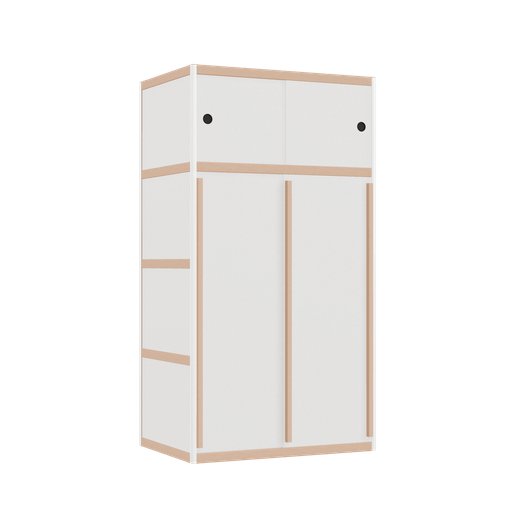 [400530139] Kleerkast (168x90x62 cm)