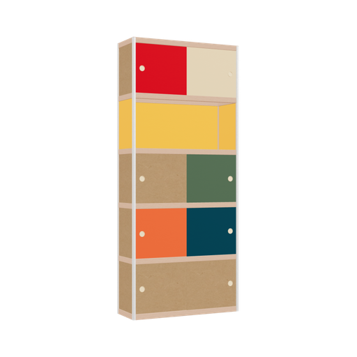 [400530143] Kast (209x90x32 cm)