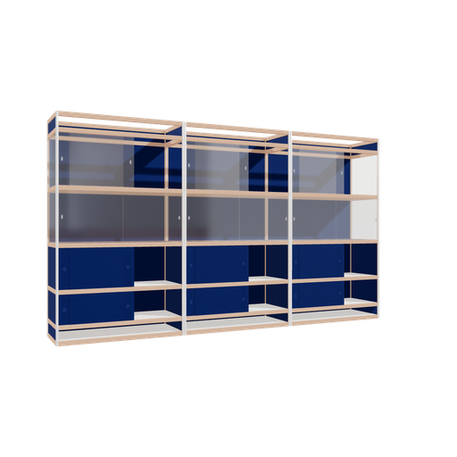 [f164296] Furniture (206x360x52 cm)