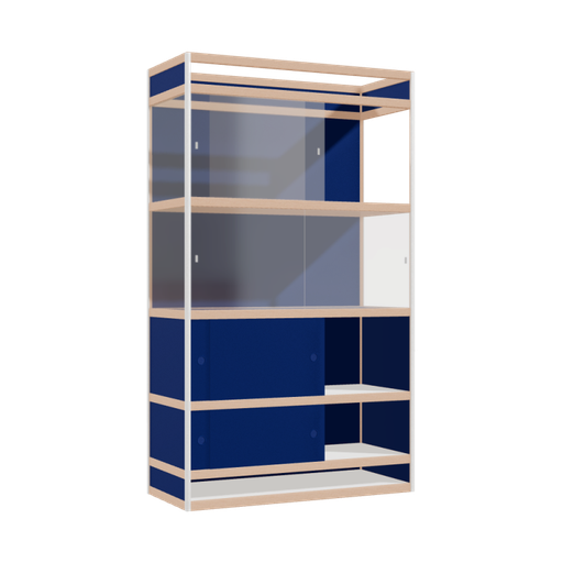 [400530168] Vitrine (206x120x52 cm)