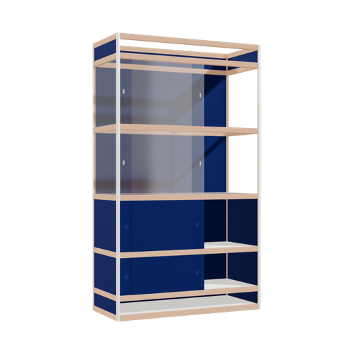 [400530172] Vitrine (206x120x52 cm)