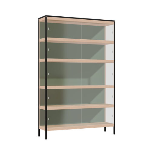 [400530187] Display cabinet (183.8x120x32 cm)