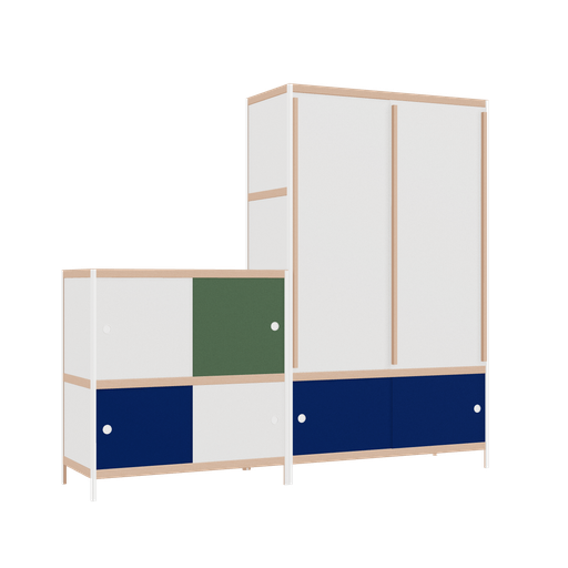 [f164315] Furniture (198x220x52 cm)