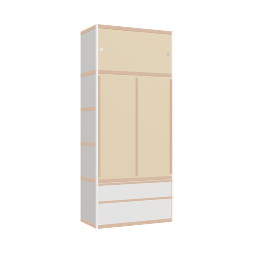 [400530267] Penderie (229x100x52 cm)