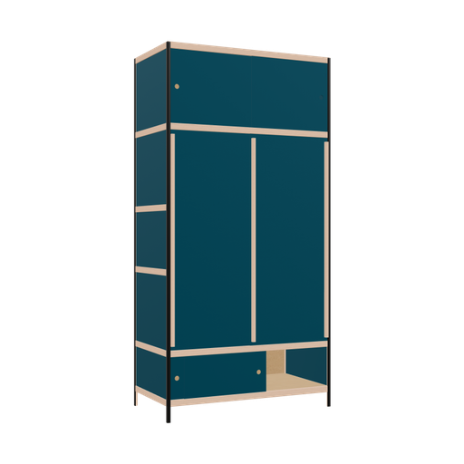 [400530284] Kleerkast (239x120x62 cm)