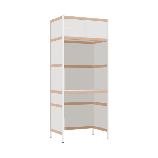 [400530305] Bureau intégré (190x80x52 cm)