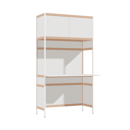 [400530332] Overhangend bureau (183x100x63.6 cm)