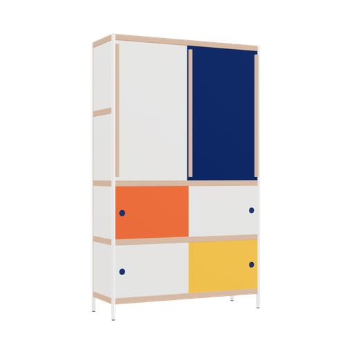 [400530378] Kleerkast (199x120x42 cm)