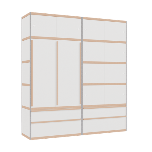 [f164402] Furniture (219x200x52 cm)