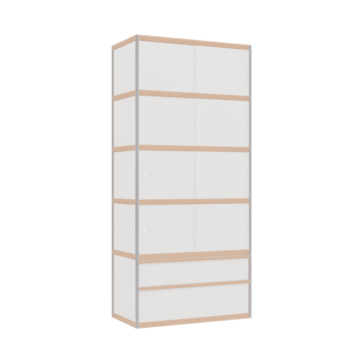 [400530396] Armoire (219x100x52 cm)