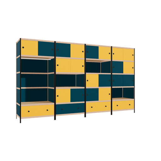 [f164408] Furniture (209x360x62 cm)