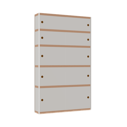 [400530473] Armoire (199x120x25 cm)