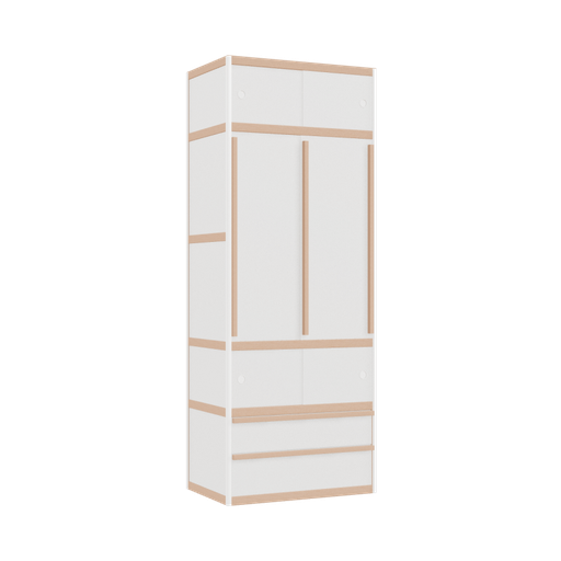 [400530475] Kleerkast (209x80x52 cm)