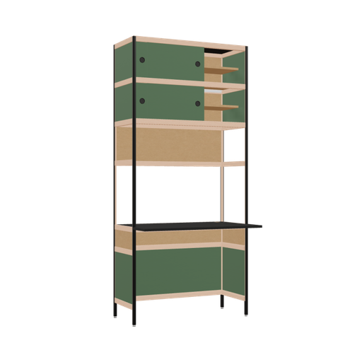 [400530488] Bureau débordant (218.5x100x63.6 cm)