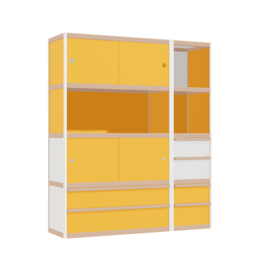 [f164480] Furniture (168x142x42 cm)