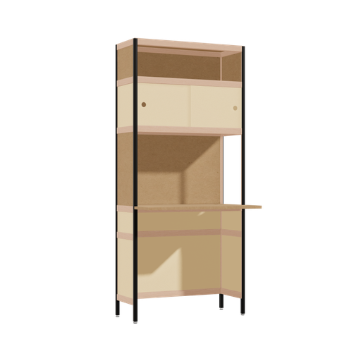 [400530584] Cantilevered desk (179.5x80x53.6 cm)