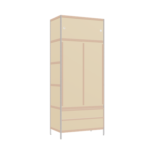 [400530600] Penderie (220x90x52 cm)