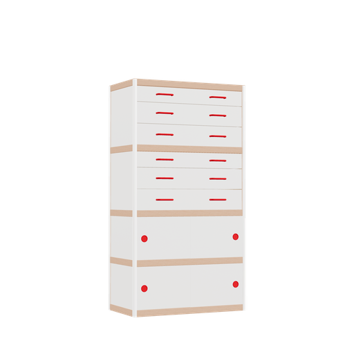 [400530621] Armoire (148x80x42 cm)